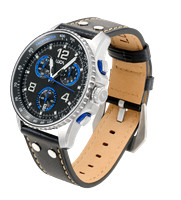 BLUE-FACE_Black-Leather