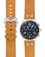 Blue-Face_Light-Leather_Flat