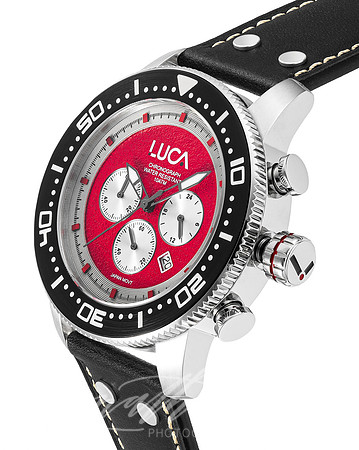 Luca-CH-1-Rosso-LeatherBand-Side