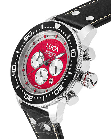Luca-CH-1-Rosso-LeatherBand-Side